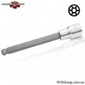 Насадка шестигранник HEX TOPTUL 8 мм 140мм 1/2" с шаром BCSA1608