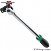 Вороток шарнирный 1/2" 460мм TOPTUL с резиновой ручкой CFKA1618