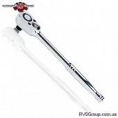 1/4" Трещотка 72 зуба TOPTUL металлическая ручка CHAM0813