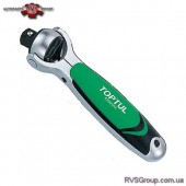Трещотка 1/2" с шарниром (360°) TOPTUL 72 зубца укороченная CJNM1616