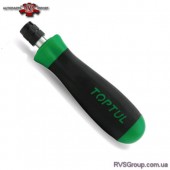Отверточная рукоятка с фиксатором TOPTUL 1/4"x136 мм (под двухсторонние биты) COAJ0814