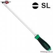 Отвертка шлицевая силовая TOPTUL 10x250 (с шестигранником ударная) FALB1025