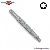 Бита крестовая двухсторонняя TOPTUL 1/4" T15xT20 L75мм FKCA1520