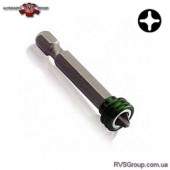 Бита магнитная TOPTUL 1/4" 50мм PH2 под шуруповерт Quick Change FQBB0802