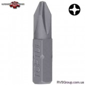 Бита крестообразная TOPTUL 1/4" 25мм PH2 FSBA0802