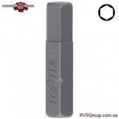 Бита для отвертки TOPTUL 1/4" 25мм HEX 2мм FSDA0802