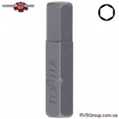 Насадка отверточная TOPTUL 1/4" 25мм HEX 10мм FSDA0810