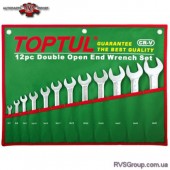 Набор рожковых ключей 6-32 мм TOPTUL 12 шт. GAAA1206