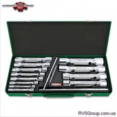 Набор трубчатых торцевых ключей TOPTUL 6-32мм 15ед. GAAD1510