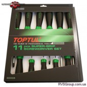 Набор отверток TOPTUL 11 ед. GAAE1101