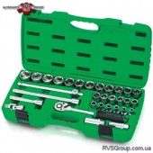 Набор инструмента в чемодане TOPTUL 1/2" 31ед. GAAI3103