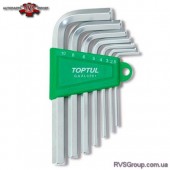 Набор ключей шестигранных Г-обр. TOPTUL 2,5-10мм 7ед. GAAL0701