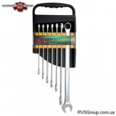 Набор ключей комбинированных супердлинных TOPTUL 7 шт. 10-19 мм GAAM0706