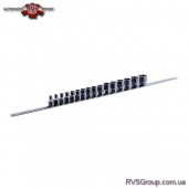 Набор головок торцевых на планке TOPTUL 3/8" 16ед. 6-22мм GAAQ1201U