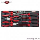 Набор диэлектрического инструмента (1000V) 8 ед. (в ложементе) TOPTUL GAAT0810