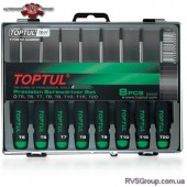 Набор отверток для точных работ TOPTUL (T5-T20) 8ед. GAAW0801