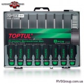 Набор прецизионных отверток TOPTUL (PH000-PH0, SL1.2-SL3) 8ед. GAAW0802