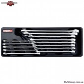 Набор ключей комбинированных дюймовых 1/4"-5/16"мм 13 ед. (в ложементе) TOPTUL GBAT1304