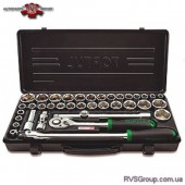 Набор инструментов для авто TOPTUL 1/2" (дюйм+метр.) 38ед. GBB38190