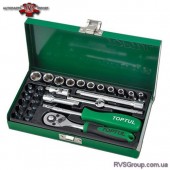 Автомобильный набор инструментов TOPTUL 1/4" 27ед. GCAD2701