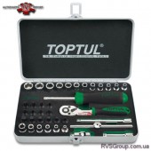 Профессиональный набор инструмента TOPTUL 1/4" 38ед. GCAD3801
