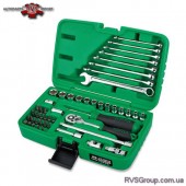 Набор инструмента TOPTUL 1/4" + ключи 49ед. GCAI4901