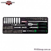 Набор инструмента в ложементе 1/4" 50ед. TOPTUL GCAT5001