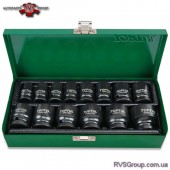 Набор головок дюймовых ударных TOPTUL 1/2" 3/8...1-1/4 14ед. GEAD1401