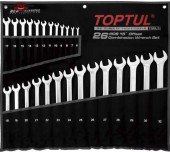 Набор ключей комбинированных 26 шт 6-32 мм TOPTUL удлиненных GPAA2602