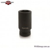 Ударная головка длинная TOPTUL 1/2" 8мм KABE1608