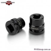 Головка ударная TOPTUL 1" внутренний квадрат 19мм KABM3219