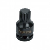Головка ударная TOPTUL SPLINE М18 L44мм 1/2" KADB1618S