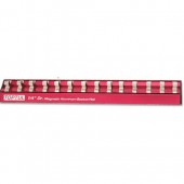 Планка крепления головок (магнитная) TOPTUL 1/4"*240*14шт PBKB2R2414