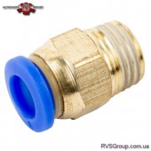 Фитинг цанговый для пневмоинструмента прямой 8мм*1/4" AIRKRAFT SPC08-02
