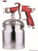 Краскопульт пневматический LVMP 1,7мм, НБ металл AUARITA K-200-1.7