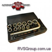 Набор головок и вороток №14 (8~15, 17, 19, 22мм) ЧН14 (Чернигов)