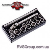 Набор головок и вороток №5 (8~15, 17, 19, 22мм) ЧН5 (Чернигов)