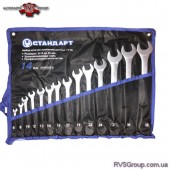 Набор ключей комбинированных 6-32 мм 14 шт. в чехле СТАНДАРТ-NKK14STA-S