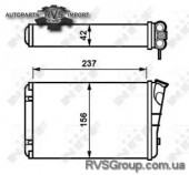 Теплообменник, отопление салона