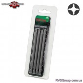 Насадки для шуруповерта набор 1/4" 100мм PH2 4шт TOPTUL FSIB0802G