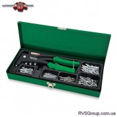 Заклепочник профессиональный JBAF2450 с набором заклепок Pro-Series 151ед. TOPTUL GAAD0103