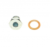 Болт зливу оливи + шайба Citroen Berlingo/Jumper/Jumpy/Peugeot Boxer/Expert/Partner 96- (M14x1.25)