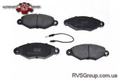 Гальмівні колодки дискові  перед. PSA 206/306/Xsara/Renault Kangoo 05.93-