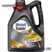 MOBIL SUPER 3000 X1 5W40 5L SN/SM, A3/B3/B4, VW502.00/505.00, BMW LL-01