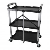 Тележка инструментальная складная 3 открытые пластиковые полки (SF6007) G.I.KRAFT GI37104