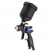 Пистолет окрасочный пневматический HVLP верх.пласт.бачок 250мл, форсунка-0,8мм AUARITA LION-B-LIGHT-0.8