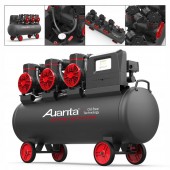 Компрессор безмасляный поршневой 100л, 3х1,45 кВт, 220 В AUARITA 2-1450X3F100-220