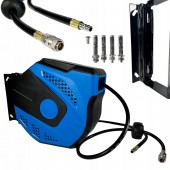 Пневмошланг на катушке 6,5x10мм, 15м с быстроразъемными соединениями AIRKRAFT AHC-35A