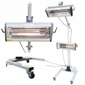 Инфракрасная сушка коротковолновая (2х1000W, 0-60мин,40-100°C, цифровой дисплей) G.I. KRAFT GI15008