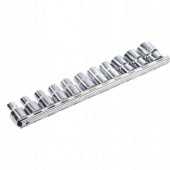Набор 12-гранных головок на планке TOPTUL 12-гр. 1/2" 11ед. 8-22мм GAAQ1601U-12
